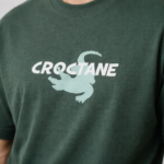 CrocTane Graphic Green T-Shirt - Image 3