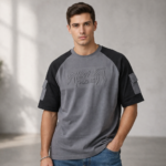 Urban Grey Utility Raglan T-Shirt