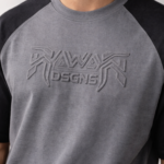 Urban Grey Utility Raglan T-Shirt - Image 2