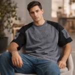 Urban Grey Utility Raglan T-Shirt - Image 3