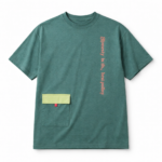 Typography Pocket Detail Green T-Shirt - Image 3