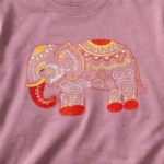 Men's Lavender Cotton Premium T-shirt round neck - Image 2