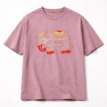 Men's Lavender Cotton Premium T-shirt round neck - Image 3