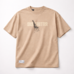 Sky Trotter Graphic Beige T-Shirt - Image 4