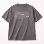 On Your Self Graphic Grey T-Shirt - Image 3
