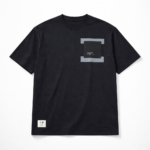 Minimal Pocket Graphic Black T-Shirt - Image 3