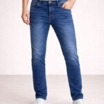 Men's Blue Cotton Denim Jeans