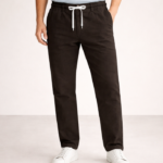Men’s Premium Linen Pants – Coffee Brown
