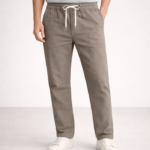 Men’s Premium Linen Pants – Taupe Beige