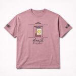 Men's Onion Pink Cotton Slam Dunk Printed T-shirt - Image 3